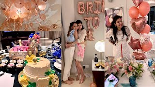 Bestfriends BACHELORETTE PARTY vlog  Planning  Gifts  DIY Bridal Hamper [upl. by Cappella]