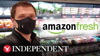 Inside the UKs first Amazon Fresh store [upl. by Philis540]