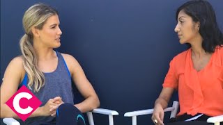 An interview with Eugenie Bouchard [upl. by Ecnal701]