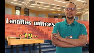 optique géometrique  partie 19  les lentilles minces [upl. by Longan]