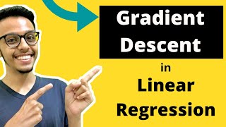 Linear Regression Gradient Descent  Machine Learning  Explained Simply [upl. by Ottinger]