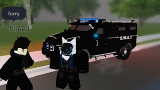 SWAT Team  Rensselaer County Beta ROBLOX [upl. by Brebner]