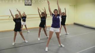 How to Do Cheerleading Dance Combinations [upl. by Tal875]