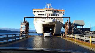 Ferry Trip Wellington NewZealand Interislander [upl. by Llerreg]