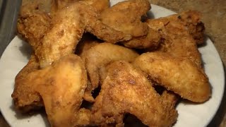 How To Make Deep Fried Chicken Wings Easy Southern Fried Chicken Wings Recipe [upl. by Jinny608]