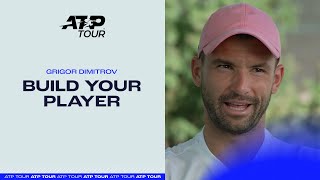 Dimitrov builds his PERFECT player 🤔 [upl. by Arval]