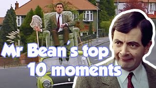 Mr Beans Top 10 Moments  Mr Bean [upl. by Droffats]