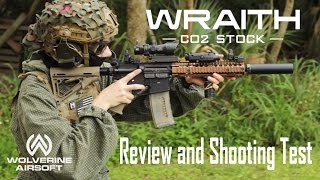 Wolverine WRAITH Review and Shooting Test  Co2 Stock [upl. by Miza]