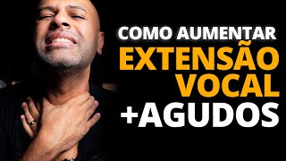 Como Aumentar a Extensão Vocal COMPLETO e alcançar notas agudas [upl. by Goebel]