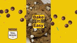 Smores Stuffed Chocolate Chip Cookies  Bake It Easy with Nestle Toll House [upl. by Mcfarland789]