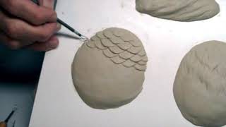 Learn Sculpture  Sculpting Textures in Clay [upl. by Alfreda]