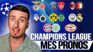 LIGUE DES CHAMPIONS  MES 8 PRONOSTICS  Real Madrid  City Paris  Brest Bayern  Celtic [upl. by Arakal]