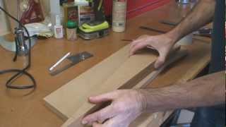 Scarf Joint Sanding Jig For Guitar Necks [upl. by Tymes]