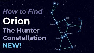 How to Find Orion the Hunter Constellation [upl. by Katey]