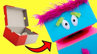 How to Make a Shoebox Puppet [upl. by Yonah]