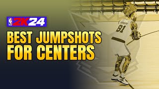 BEST JUMPSHOT for CENTERS in 2K24 [upl. by Novej320]