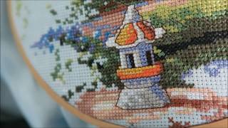 How to cross stitch with a kit how to get started [upl. by Anoirb850]