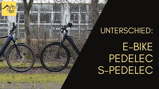 Unterschied EBike Pedelec SPedelec [upl. by Helm]