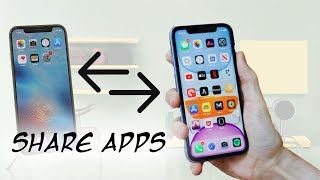 How to Share Apps using Airdrop [upl. by Eelrahs416]