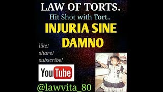 INJURIA SINE DAMNO with 4 Important Case Laws [upl. by River]