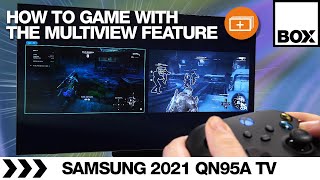 How to use Samsung MultiView Gaming Feature [upl. by Yaned]