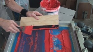 How To Screen Print Cleaning amp Maintaining Squeegee Tips [upl. by Hungarian854]