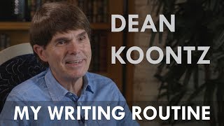 Dean Koontz On his writing routine amp characters  The Silent Corner [upl. by Meunier649]