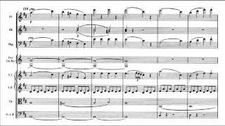 Mozart  Le nozze di Figaro  Ouverture score [upl. by Ashby]