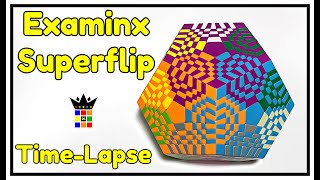 Examinx Superflip Pattern  Shorts [upl. by Naejamron]