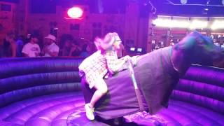 Funniest bull ride at gilleys las vegas [upl. by Ailecra]