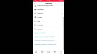 Tuto Instagram  revenir à un compte personnel [upl. by Nylodnewg]