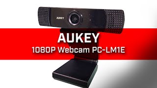 Aukey 1080P Webcam PCLM1E Unboxing and First Impression [upl. by Chader]