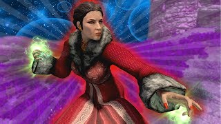 Skyrim SE Builds  The Sorceress  Cyrodilic Mage Modded Build [upl. by Alyks149]