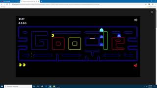 PacMan Googles 30th Anniversary Version Gameplay [upl. by Anilek]