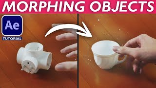 HOW TO TRANSFORM OBJECTS MORPHING  After Effects VFX Tutorial [upl. by Kerianne]