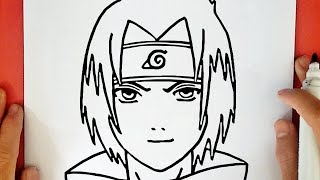 COMMENT DESSINER SASUKE DE NARUTO [upl. by Truitt684]