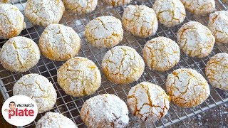 AMARETTI BISCUITS  How to Make Almond Amaretti Cookies [upl. by Franklyn]