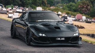 Triple Black 500HP Mazda RX7  4K [upl. by Dag]