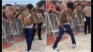 Blueface Reinvents The Crip Walk Does C Walk Better Than Ever [upl. by Yentnuoc]