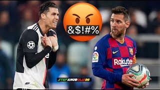 Cristiano Ronaldo Vs Lionel Messi ● Top 5 Fights\Angry Moments Ever ● 1080i HD [upl. by Ennovad682]