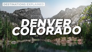 Denver Colorado Cool Things To Do  Destinations Explained [upl. by Albertson]