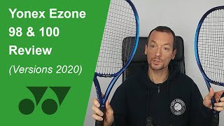 Yonex EZone 100 300 g and EZone 98 305 g tennis racquet review [upl. by Zach]