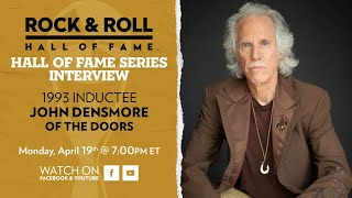 Hall of Fame Series Interview with John Densmore of the Doors [upl. by Imuyam358]