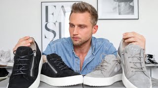 Giuseppe Zanotti London Suede Trainers Unboxing  Mens Fashion 2020 [upl. by Ringo]