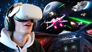 Star Wars Squadrons In VR On The Oculus Quest 2 Is A Blast [upl. by Filia]