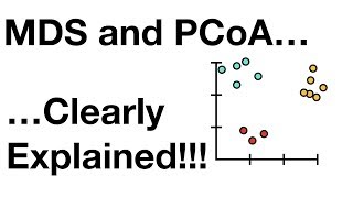 StatQuest MDS and PCoA [upl. by Acyssej]