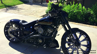 HarleyDavidson Custom CVO Breakout Suspekt5150 from Los Angeles [upl. by Nevets]