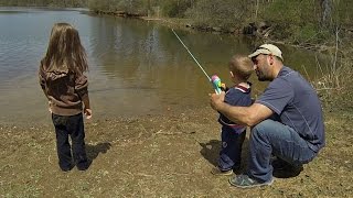 KIDS FISHING  A FEW TIPS amp TRICKS [upl. by Mailiw]