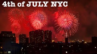 NYC LIVE Macy’s 4th of July Fireworks from Rooftop in Manhattan New York City July 4 2021 [upl. by Assereht]