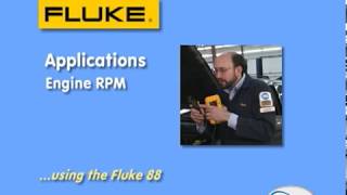 Fluke DMM Engine RPM [upl. by Robb]